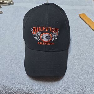 Bikefest 2007 Arizona - acrylic wool blend - bike hat cap - Sale